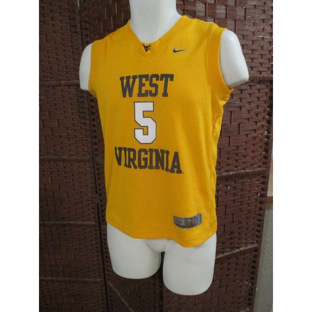 Nike Elite West Virginia Mountaineers Basketball Jersey Youth Medium